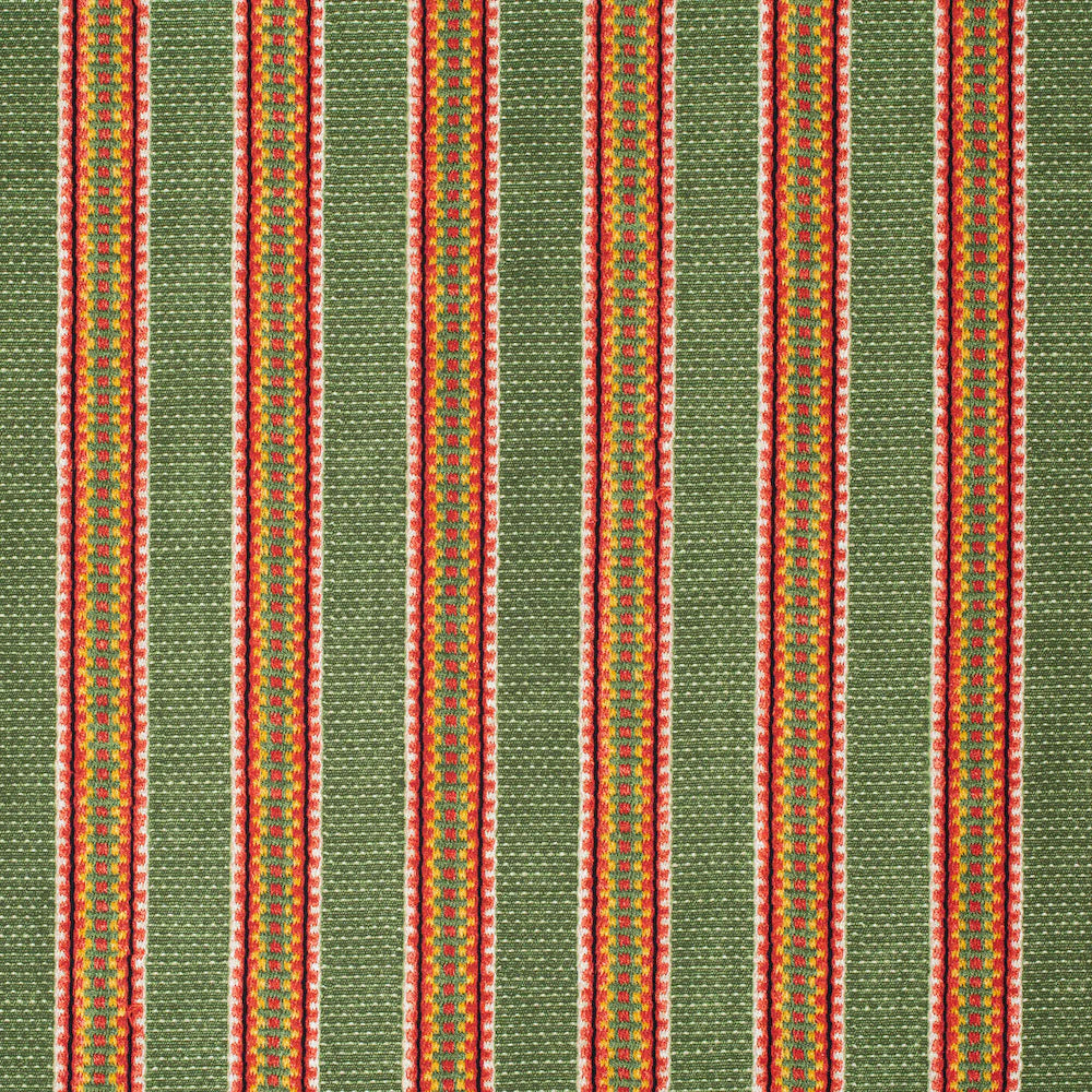 Au Jardin Stripes - Green – Wells Abbott