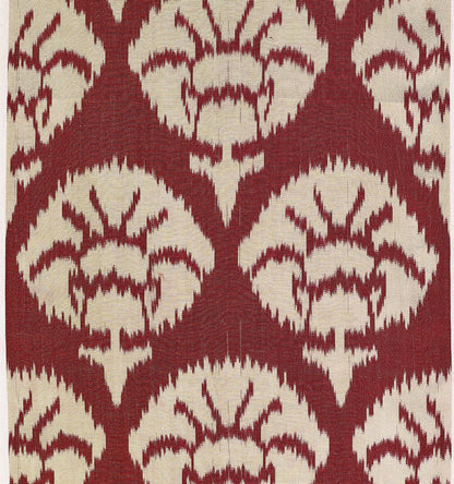 Ikat - Red Carnations