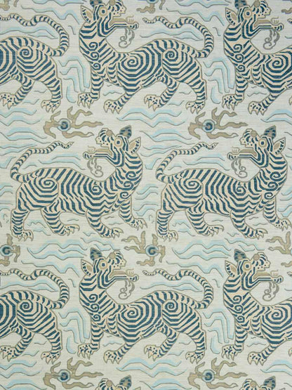 Tibet Sisal Wallpaper - Pale Blue