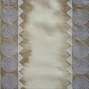Spiral Embroidery - Beige