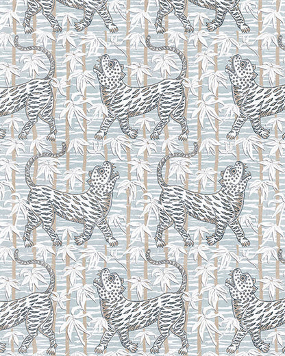 Jungle Fever Wallpaper - Garrulous Grey