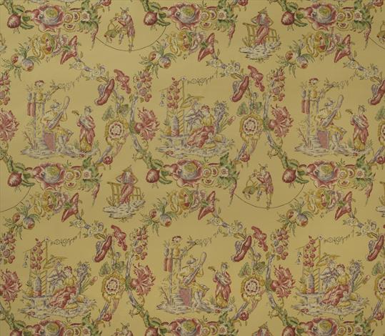 Cathay Toile - LIMITED STOCK - Mimosa