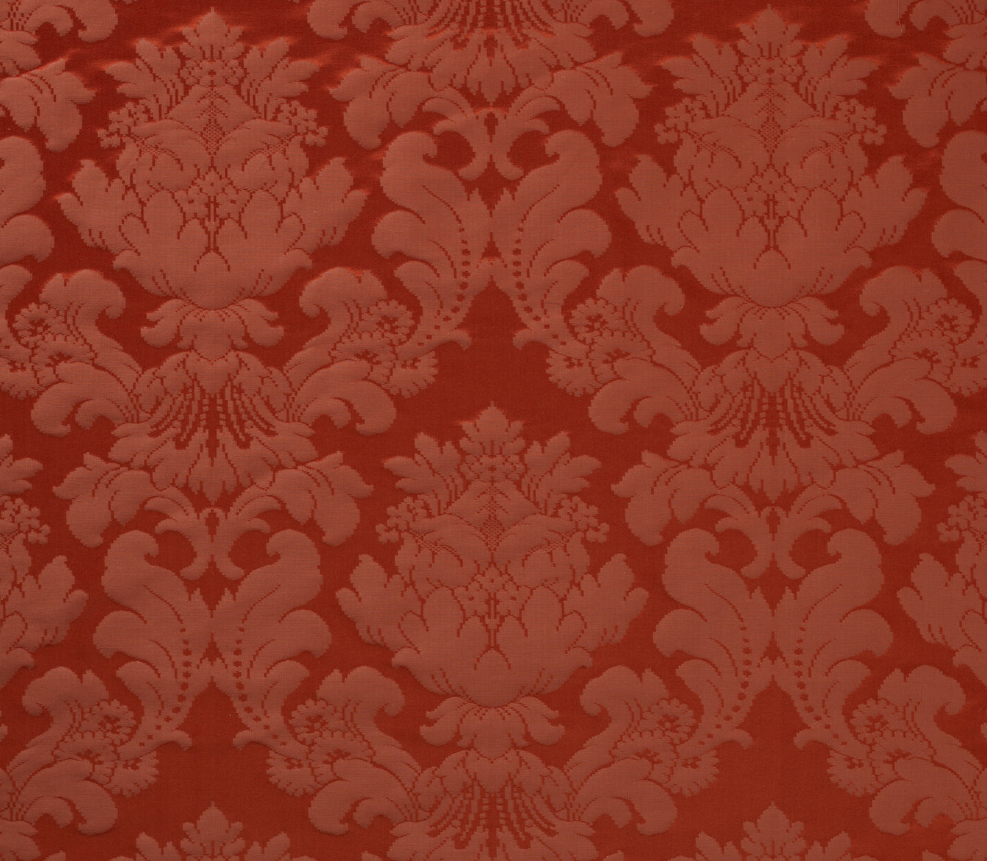 Damask Rosario - Burgundy