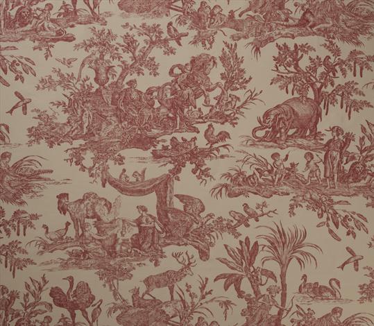 Four Continents Toile - Lacquer