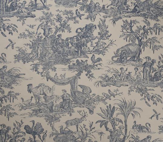 Four Continents Toile - Indigo